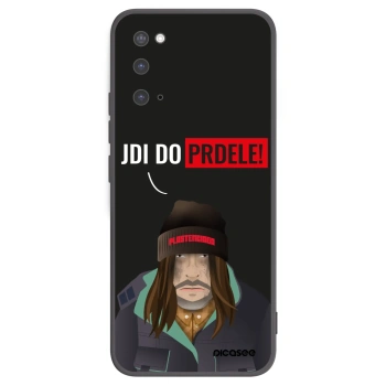 Picasee crna silikonska maskica za Samsung Galaxy S20 G980F - Bezďák