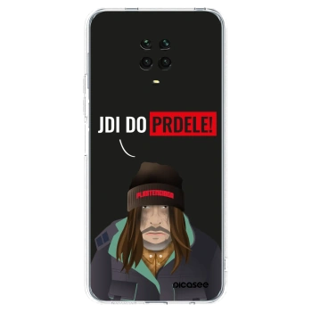Picasee silikonska prozirna maskica za Xiaomi Redmi Note 9S - Bezďák