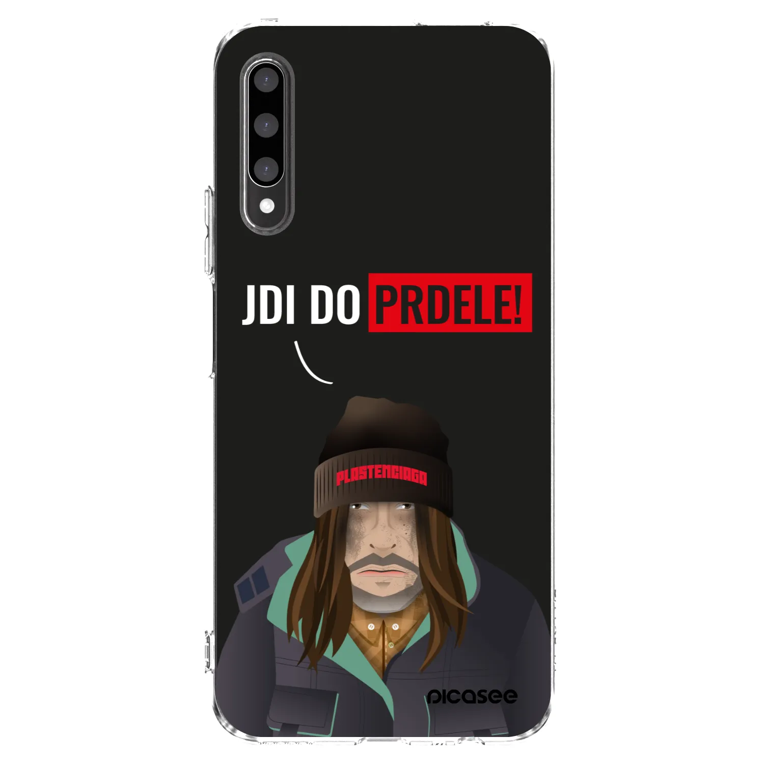 Picasee silikonska prozirna maskica za Honor 9X Pro - Bezďák