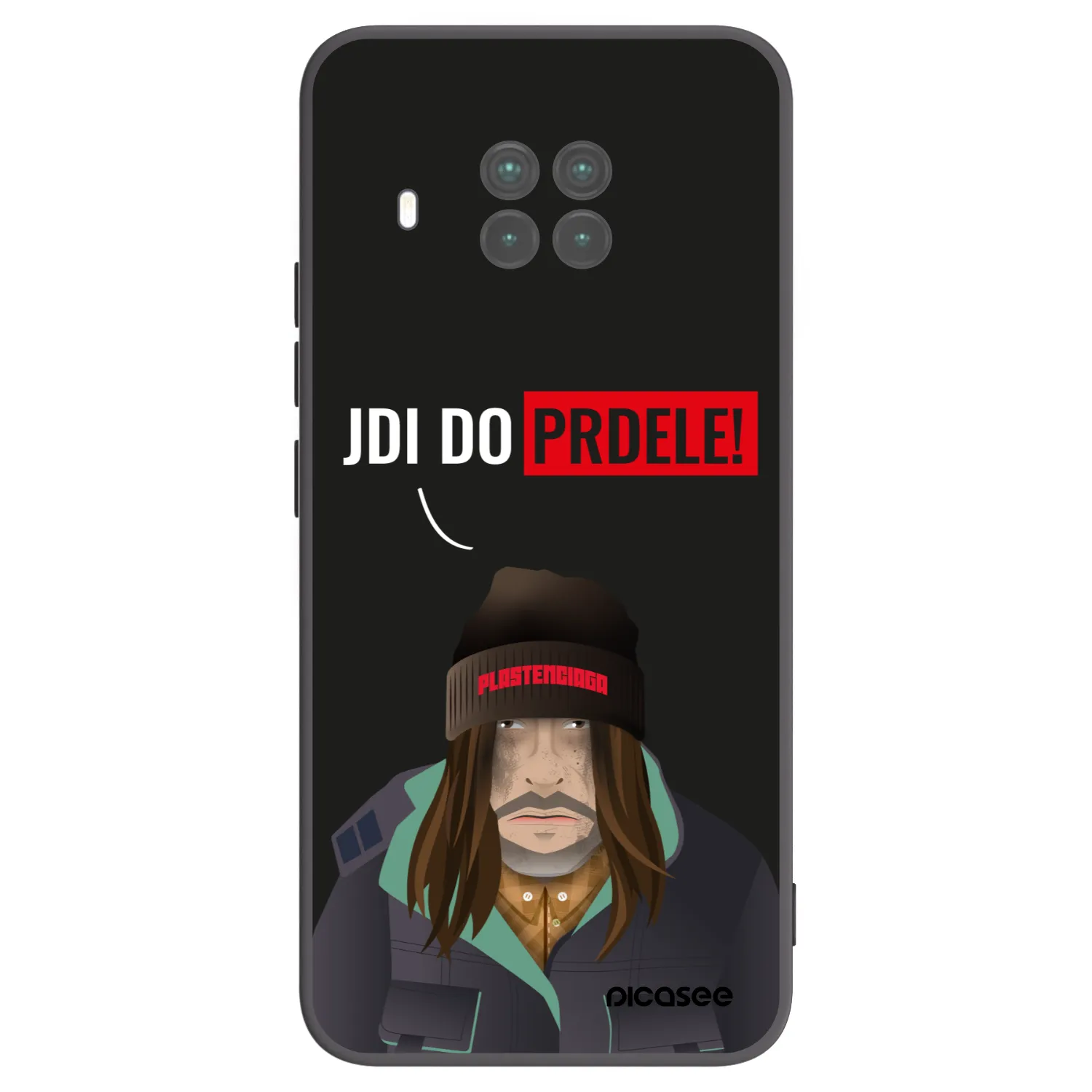 Picasee crna silikonska maskica za Xiaomi Mi 10T Lite - Bezďák