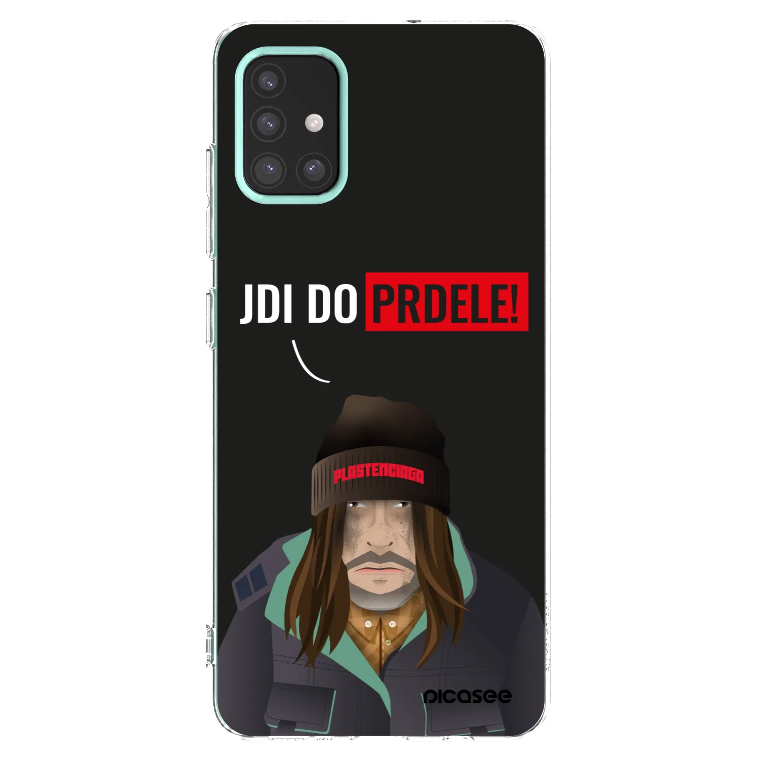 Picasee silikonska prozirna maskica za Samsung Galaxy M31s - Bezďák