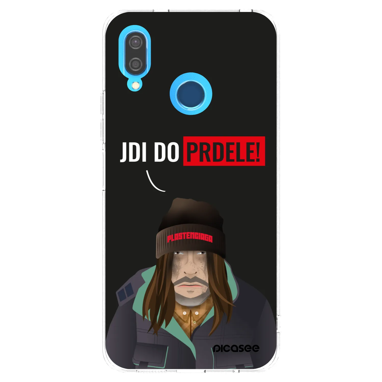 Picasee silikonska prozirna maskica za Huawei P20 Lite - Bezďák