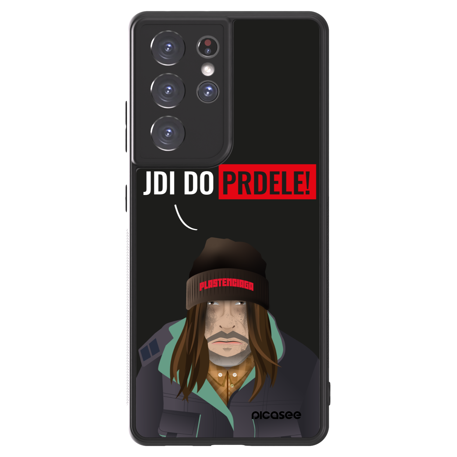 Picasee ULTIMATE CASE za Samsung Galaxy S21 Ultra 5G G998B - Bezďák