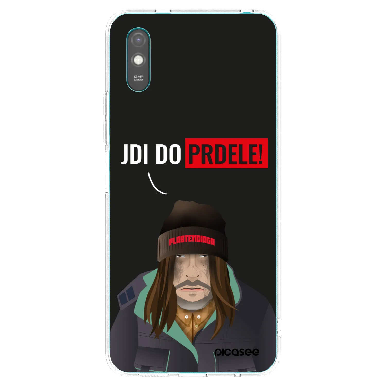 Picasee silikonska prozirna maskica za Xiaomi Redmi 9AT - Bezďák