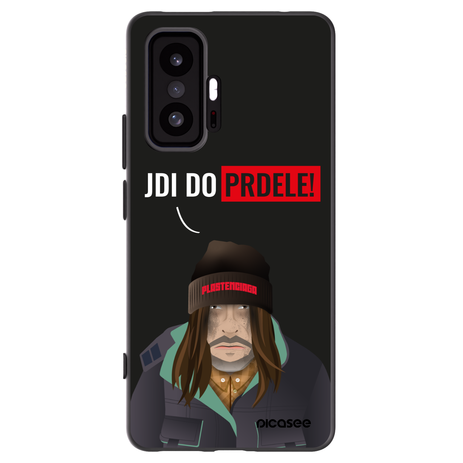 Picasee crna silikonska maskica za Xiaomi 11T Pro - Bezďák