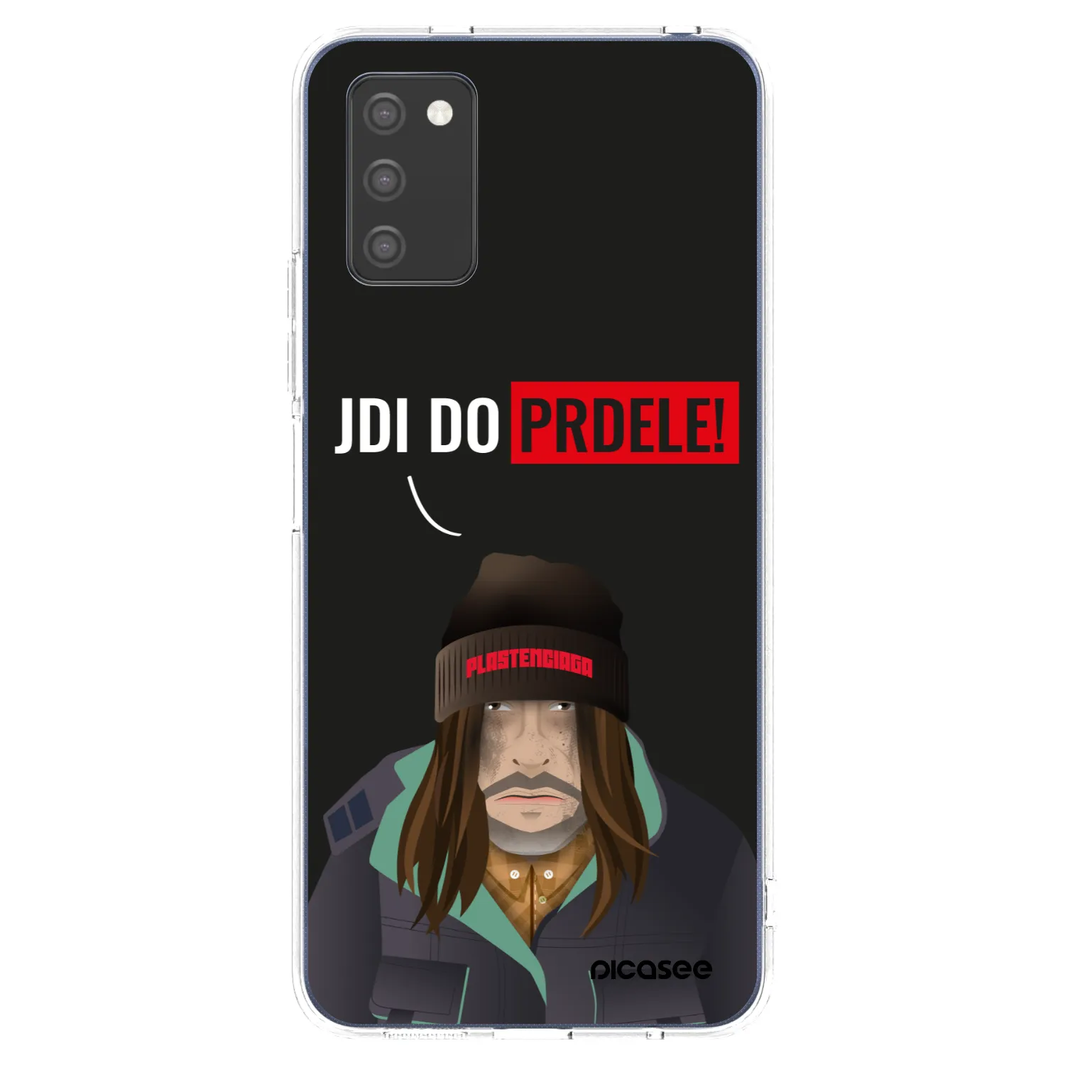 Picasee silikonska prozirna maskica za Samsung Galaxy A03s A037G - Bezďák