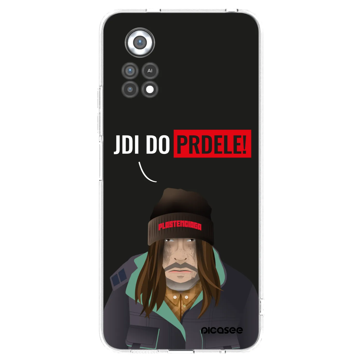 Picasee silikonska prozirna maskica za Xiaomi Poco X4 Pro 5G - Bezďák