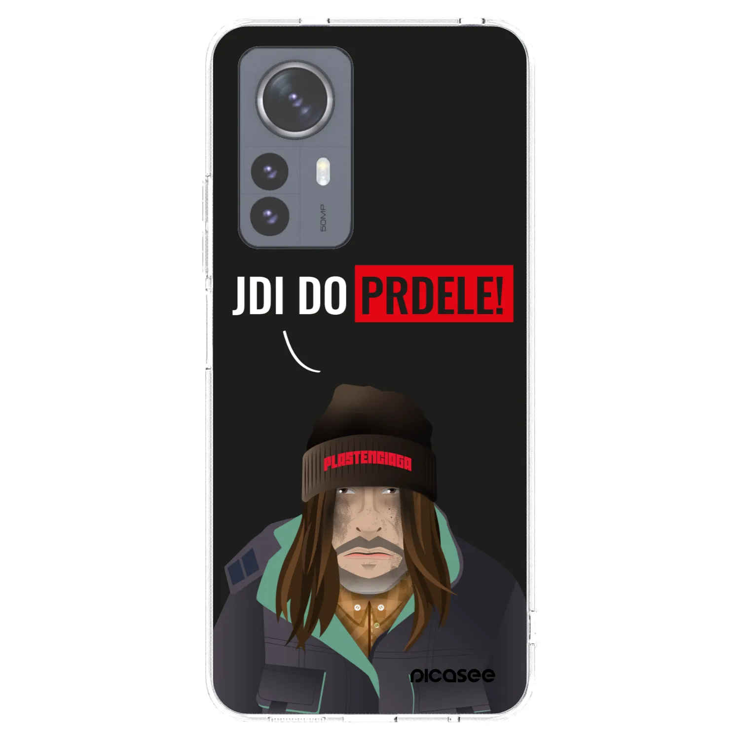 Picasee silikonska prozirna maskica za Xiaomi 12 Pro - Bezďák