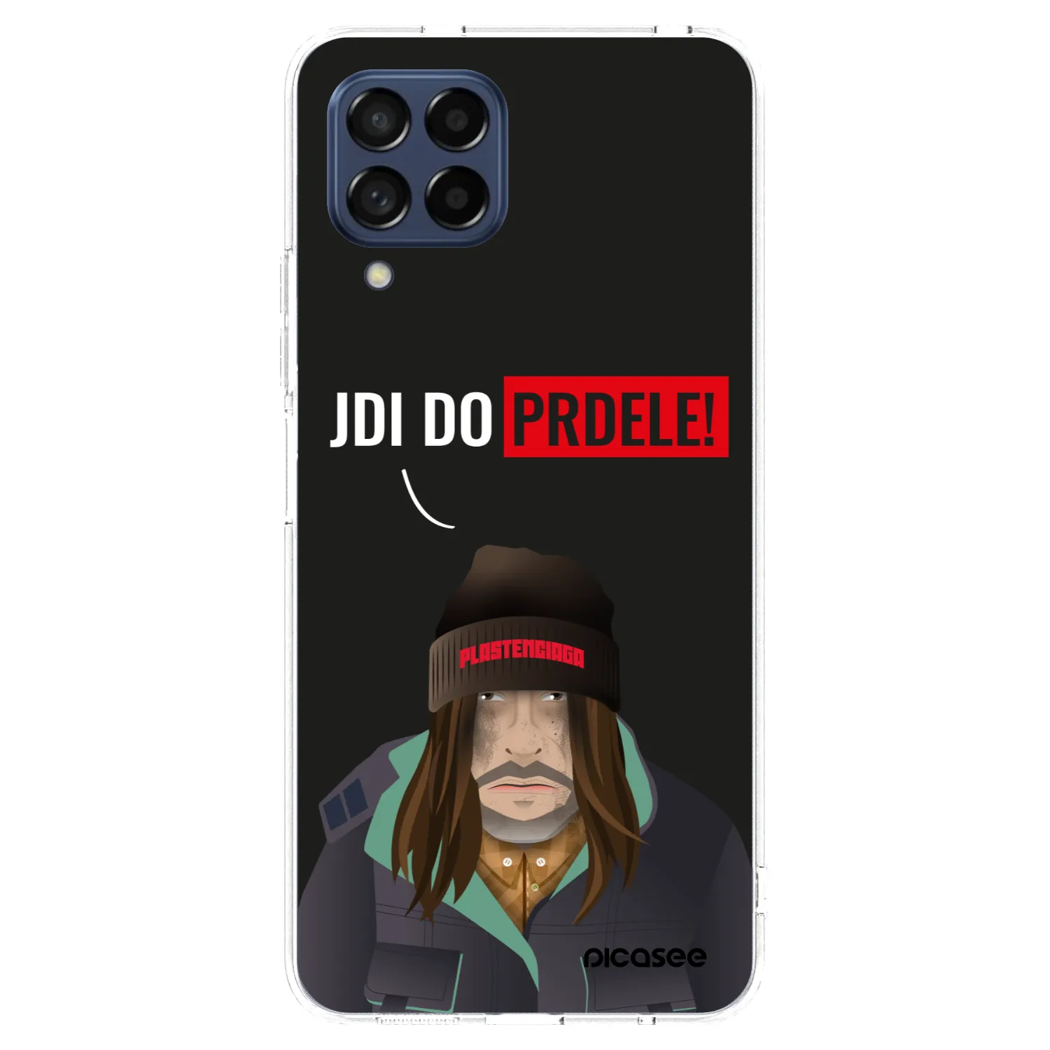 Picasee silikonska prozirna maskica za Samsung Galaxy M53 5G - Bezďák