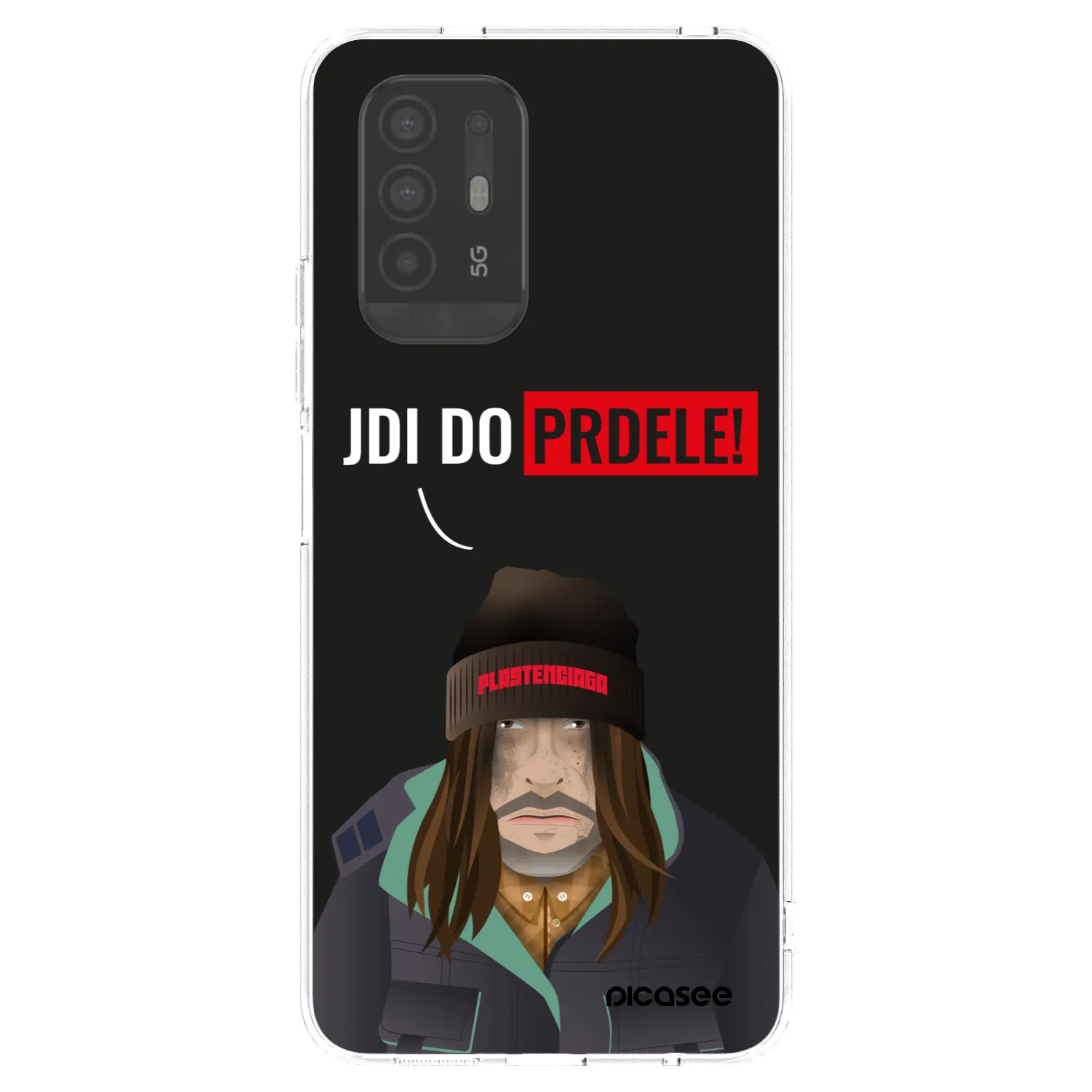 Picasee silikonska prozirna maskica za OPPO A94 5G - Bezďák