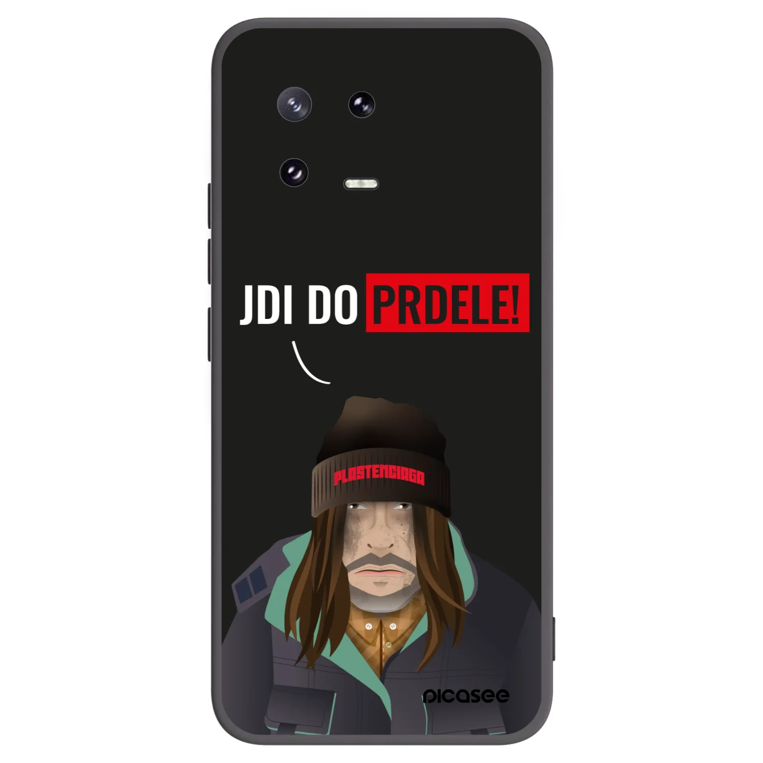 Picasee crna silikonska maskica za Xiaomi 13 Pro - Bezďák