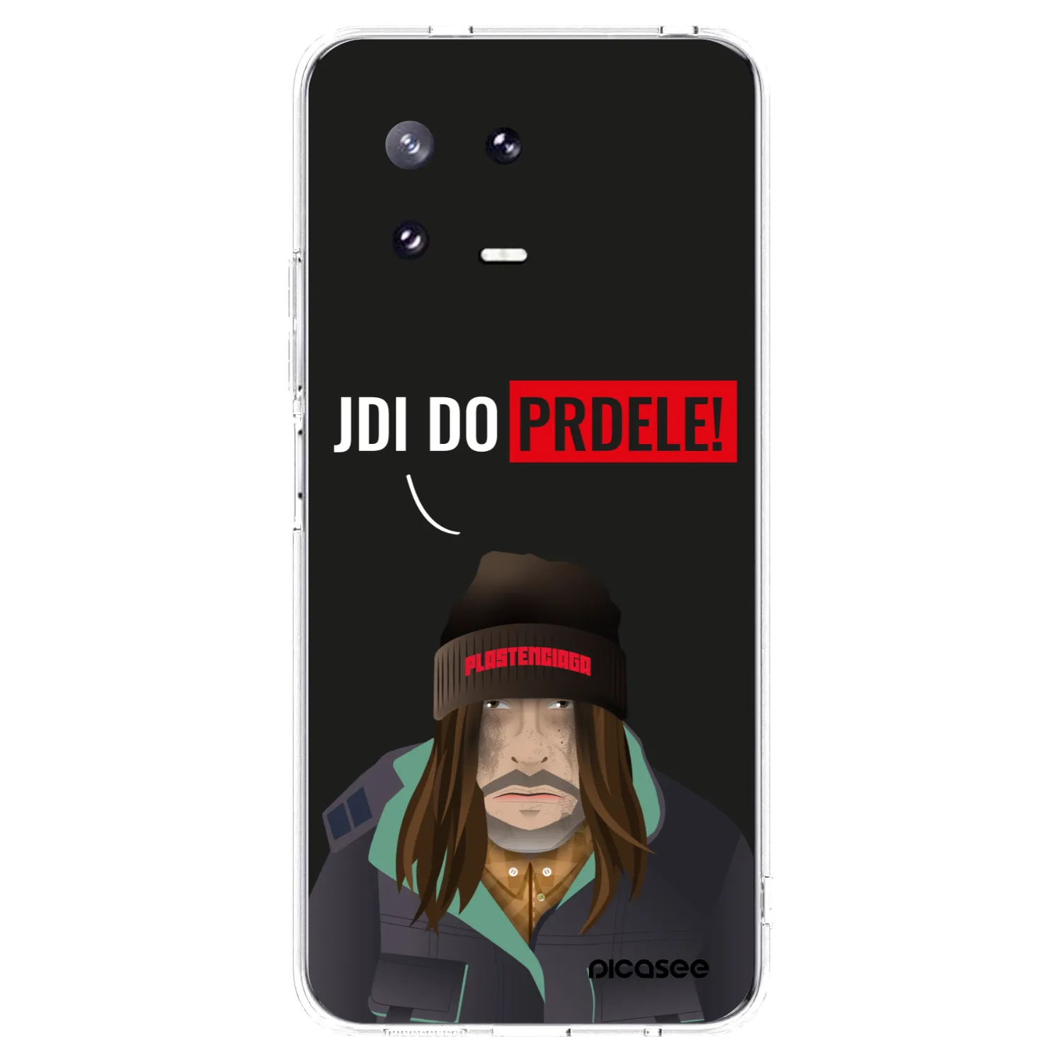 Picasee silikonska prozirna maskica za Xiaomi 13 Pro - Bezďák
