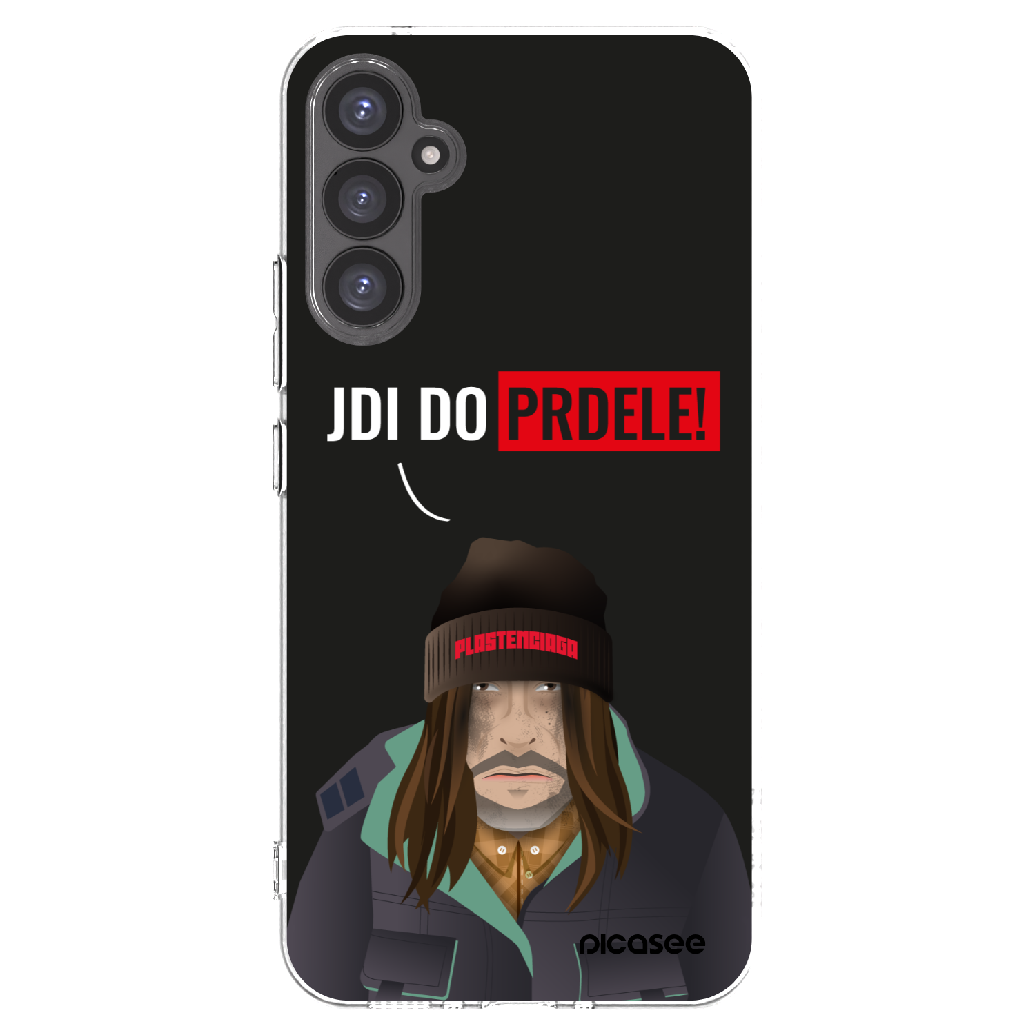 Picasee silikonska prozirna maskica za Samsung Galaxy A34 5G A346B - Bezďák