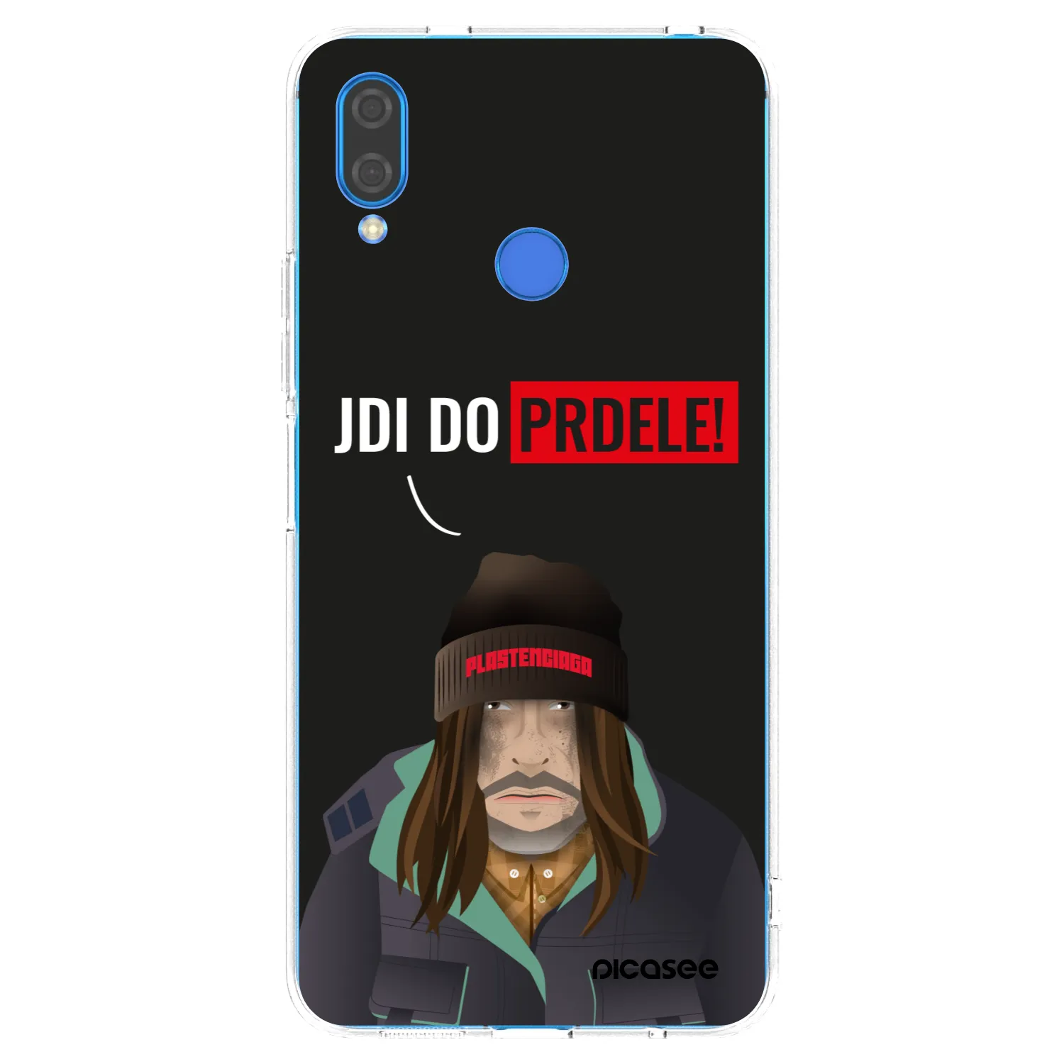 Picasee silikonska prozirna maskica za Huawei Nova 3 - Bezďák