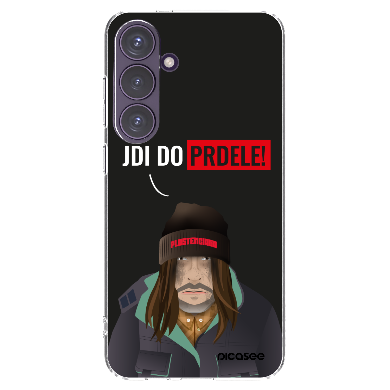 Picasee silikonska prozirna maskica za Samsung Galaxy S24+ S926B 5G - Bezďák