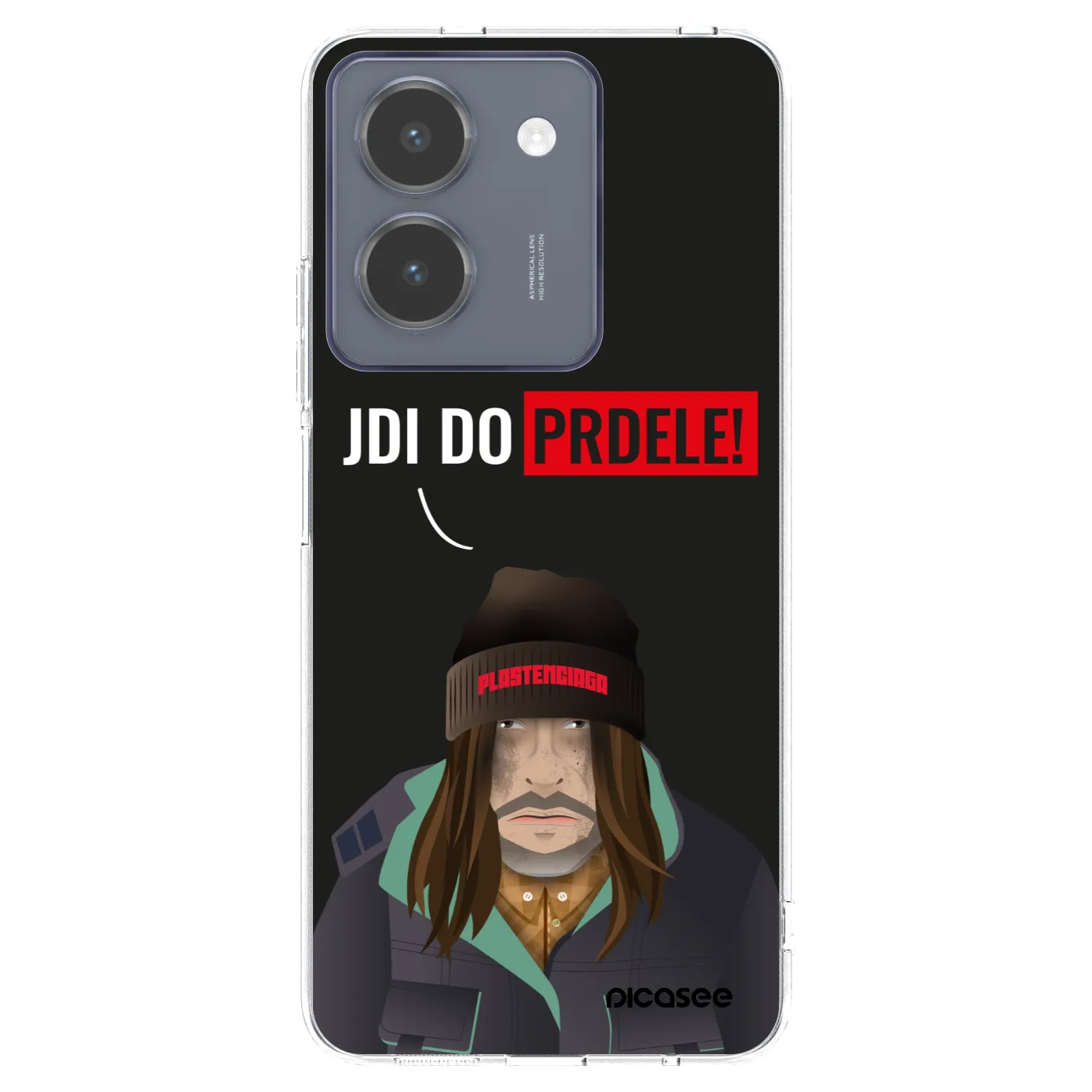 Picasee silikonska prozirna maskica za Vivo Y36 4G - Bezďák