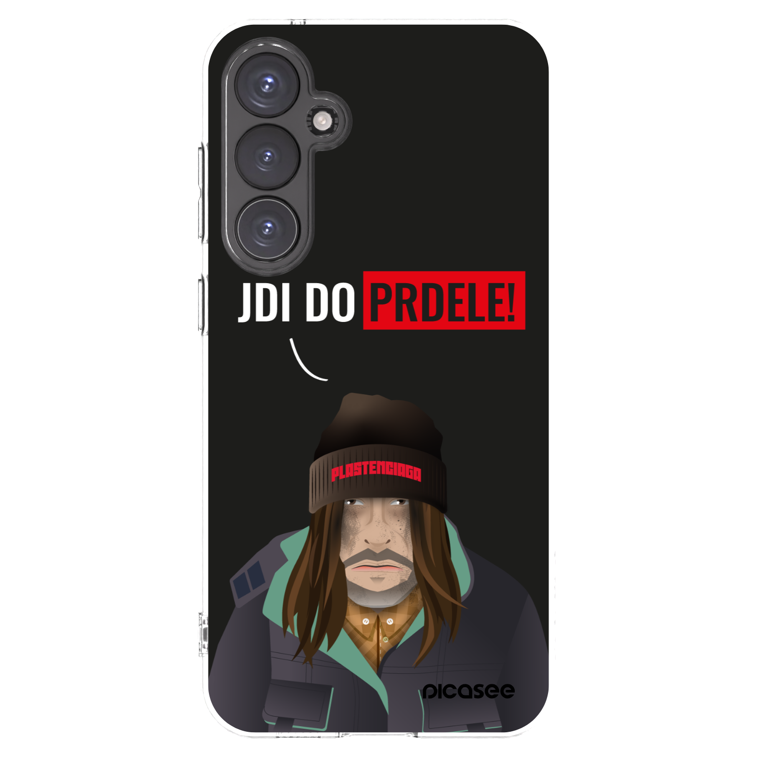 Picasee silikonska prozirna maskica za Samsung Galaxy S23 FE S711B - Bezďák