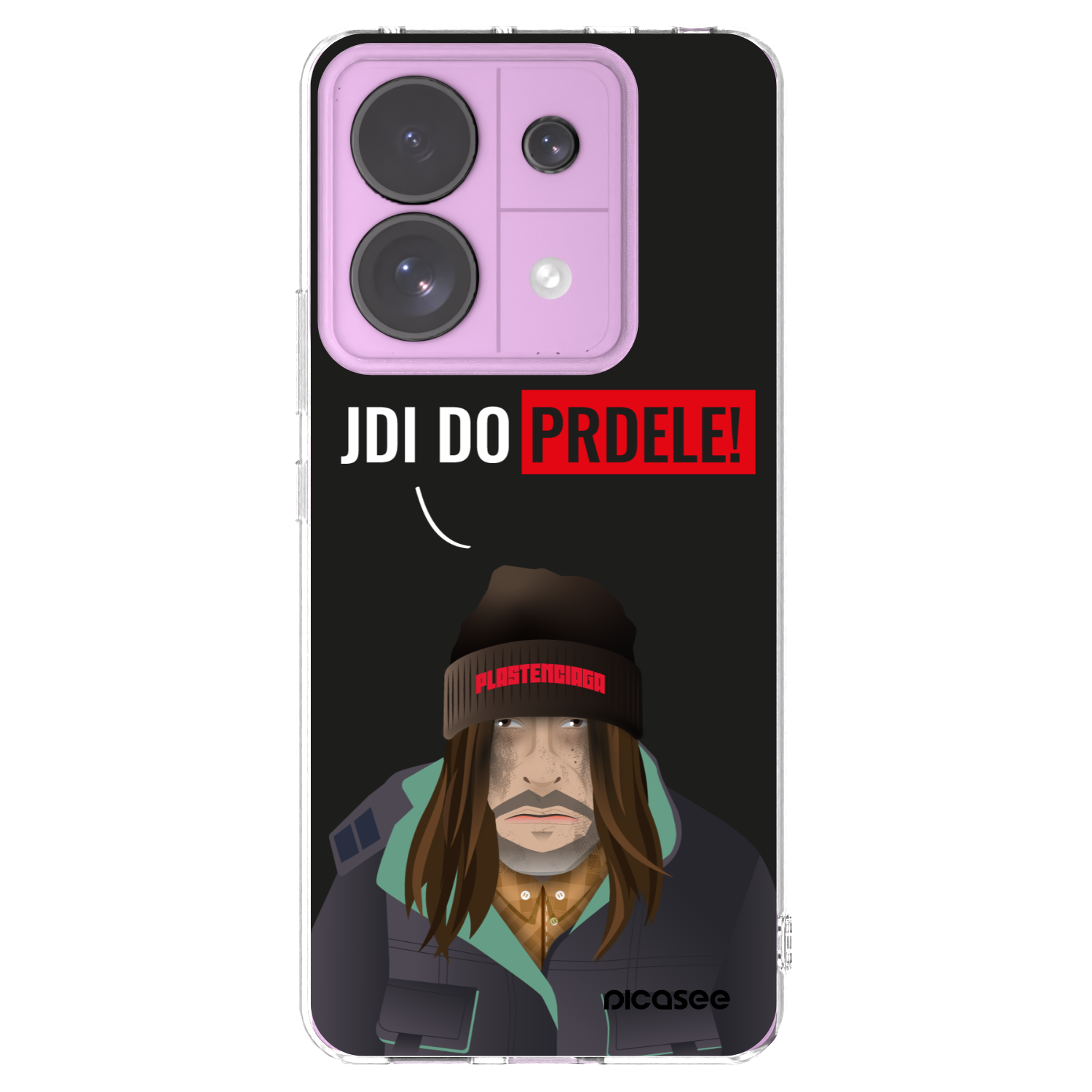 Picasee silikonska prozirna maskica za Xiaomi Redmi Note 13 Pro 5G - Bezďák