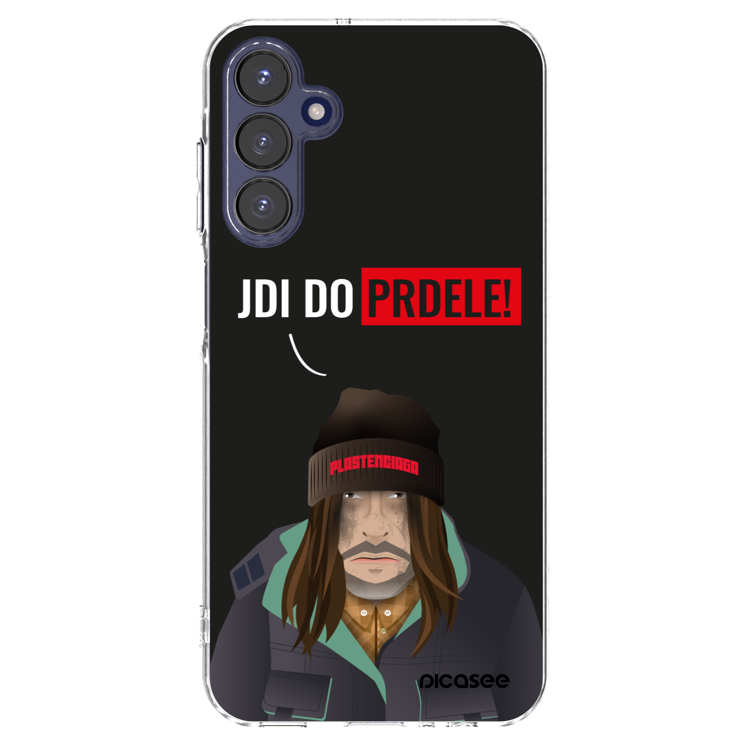 Picasee silikonska prozirna maskica za Samsung Galaxy A15 A155F 4G - Bezďák