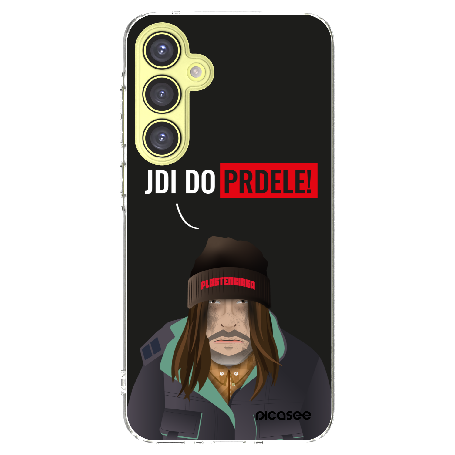 Picasee silikonska prozirna maskica za Samsung Galaxy A35 5G A356B - Bezďák