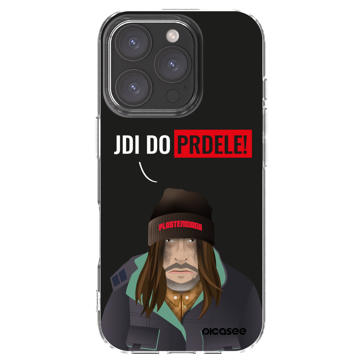 Picasee silikonska prozirna maskica za Apple iPhone 16 Pro - Bezďák