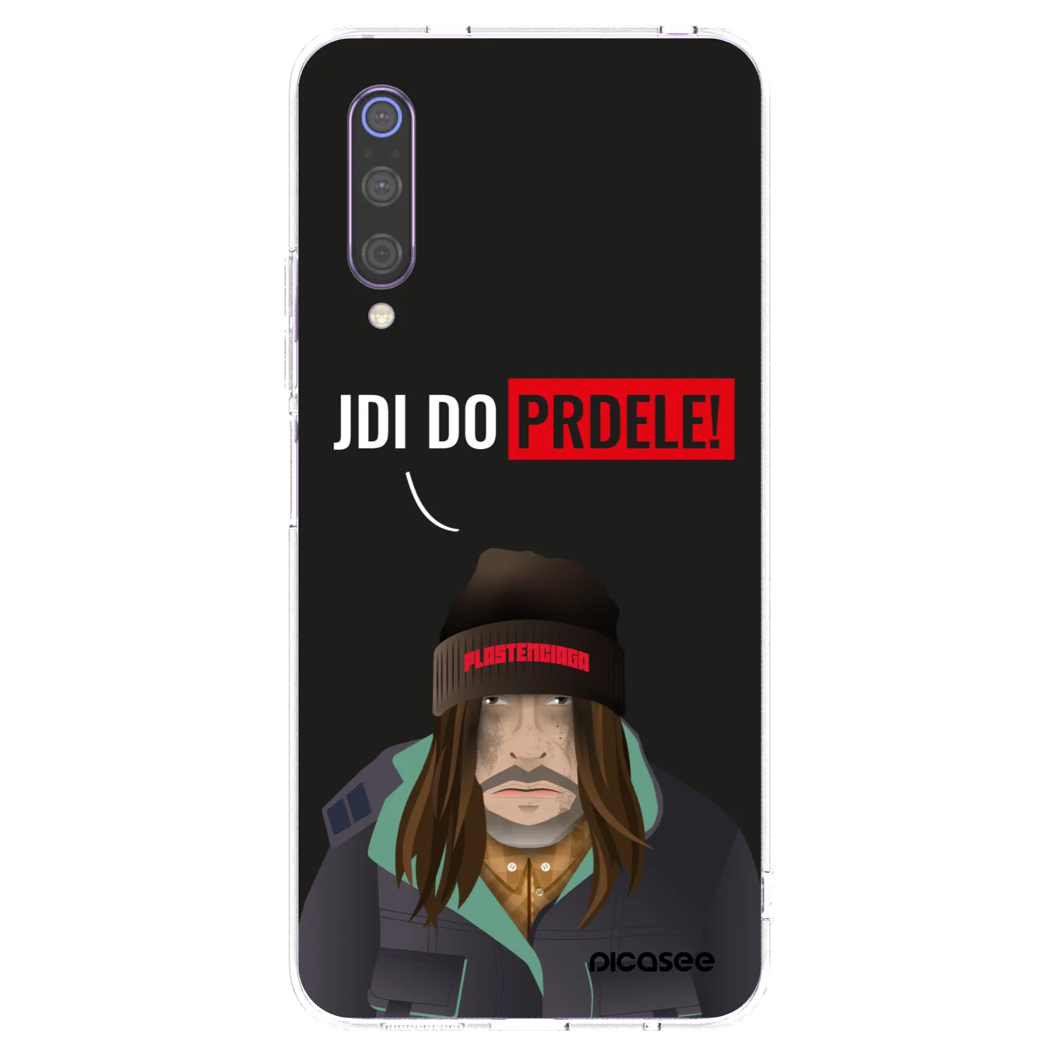 Picasee silikonska prozirna maskica za Xiaomi Mi 9 - Bezďák