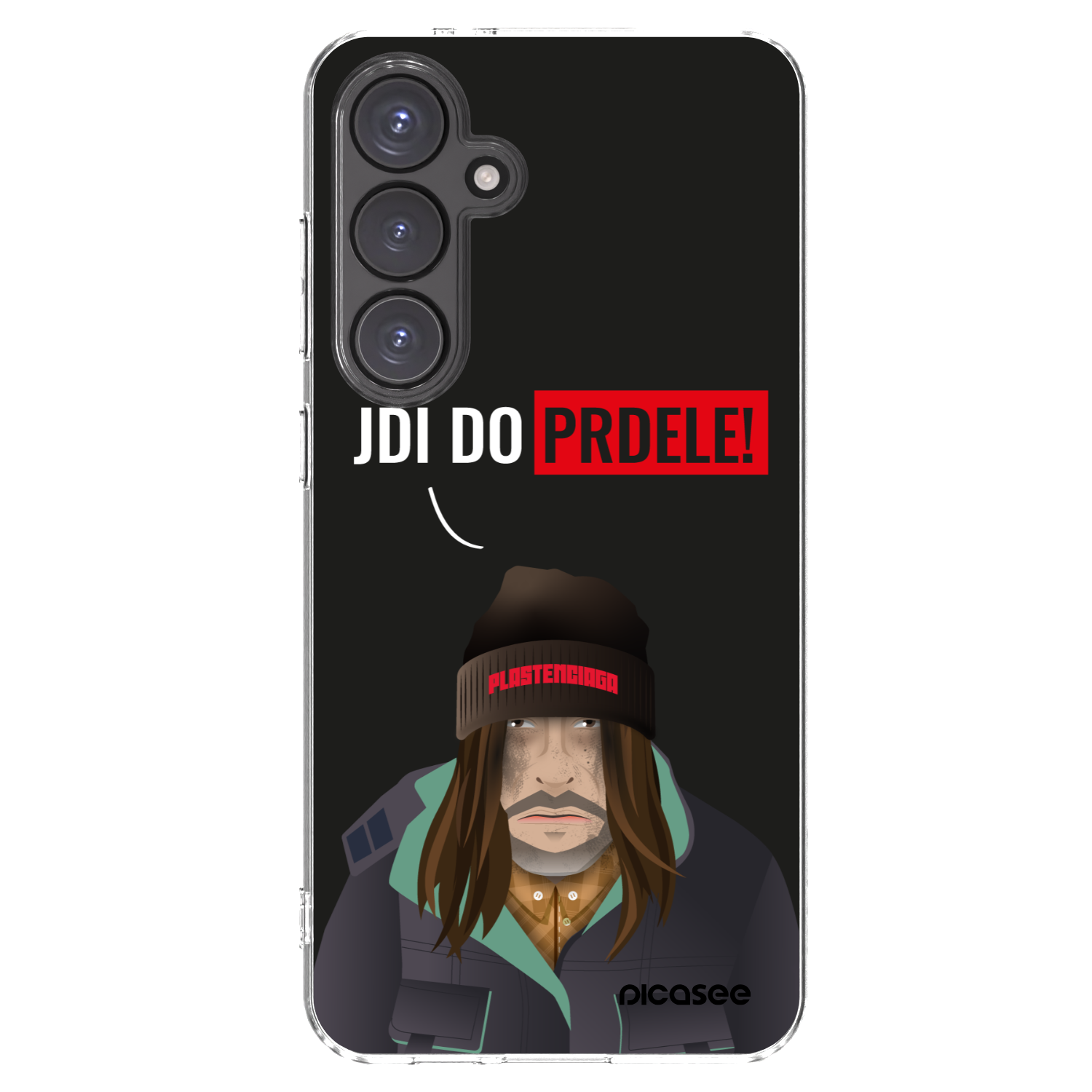 Picasee silikonska prozirna maskica za Samsung Galaxy S24 FE S721B - Bezďák