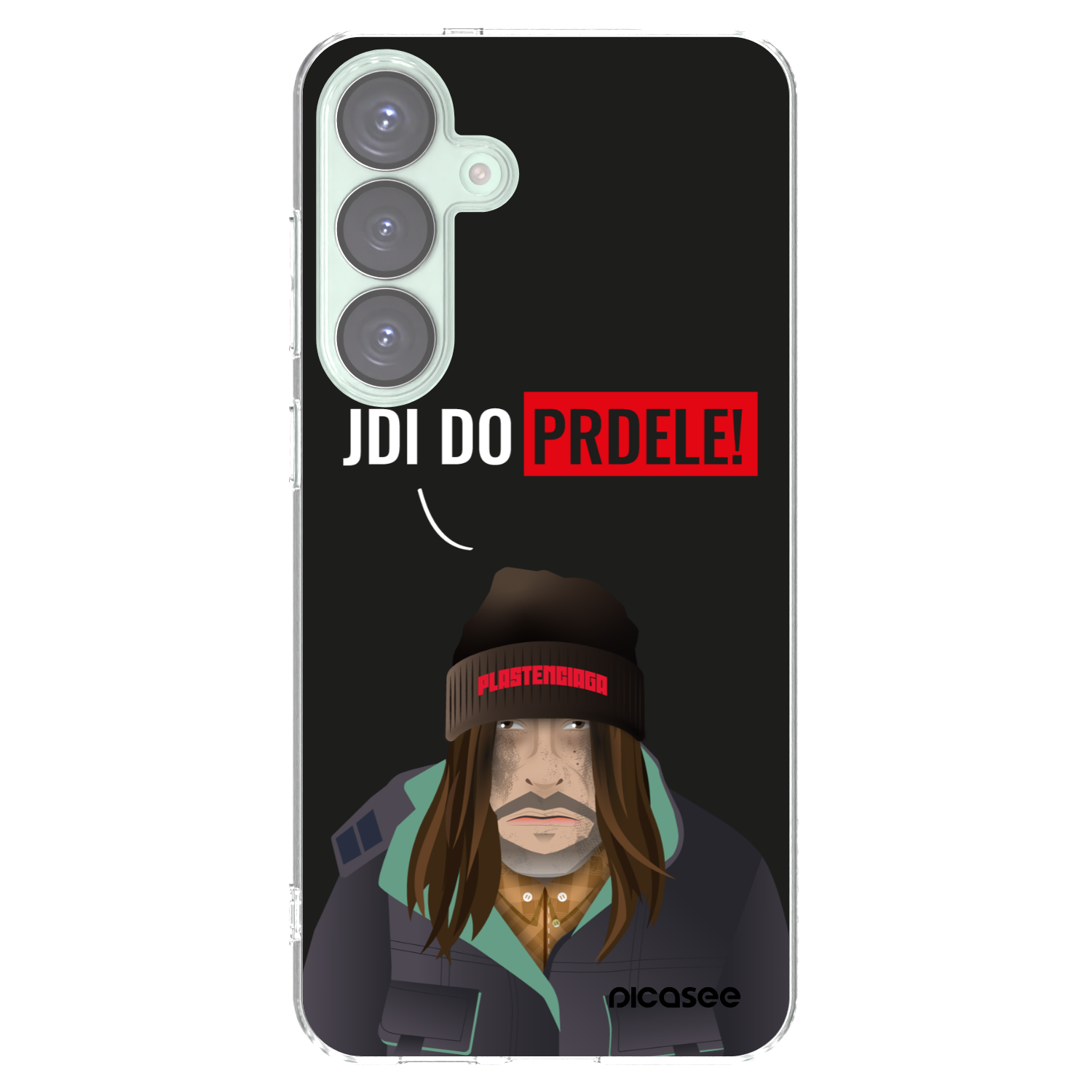 Picasee silikonska prozirna maskica za Samsung Galaxy S25+ 5G - Bezďák