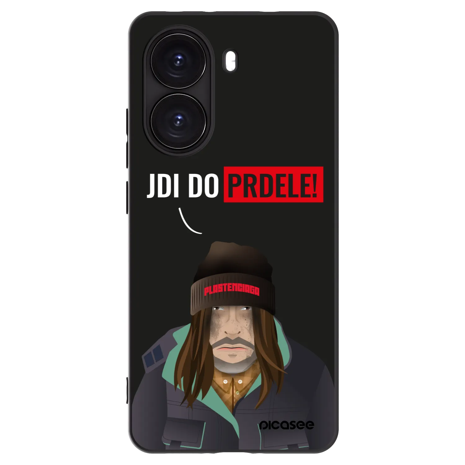Picasee crna silikonska maskica za Xiaomi Poco X7 Pro 5G - Bezďák