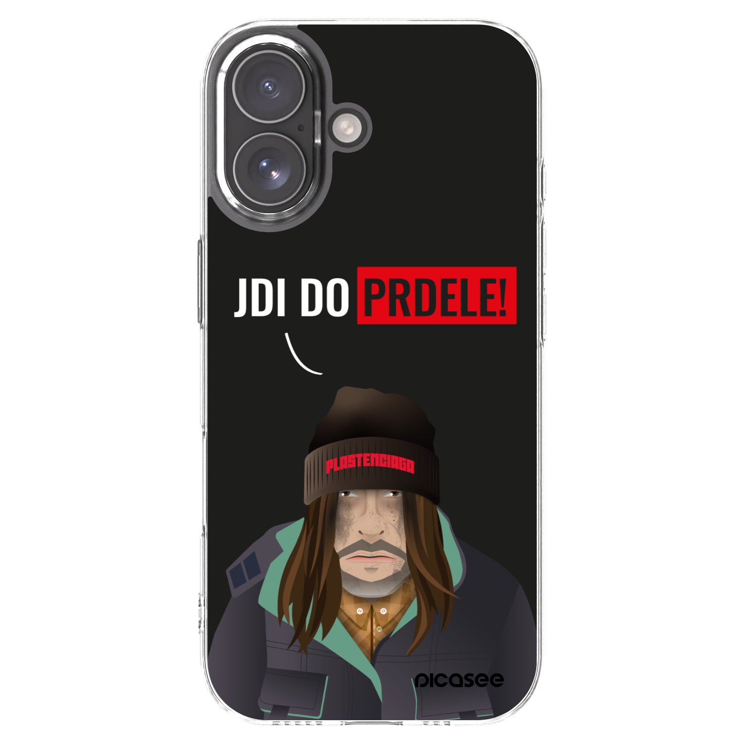 Picasee silikonska prozirna maskica za Apple iPhone 17 - Bezďák