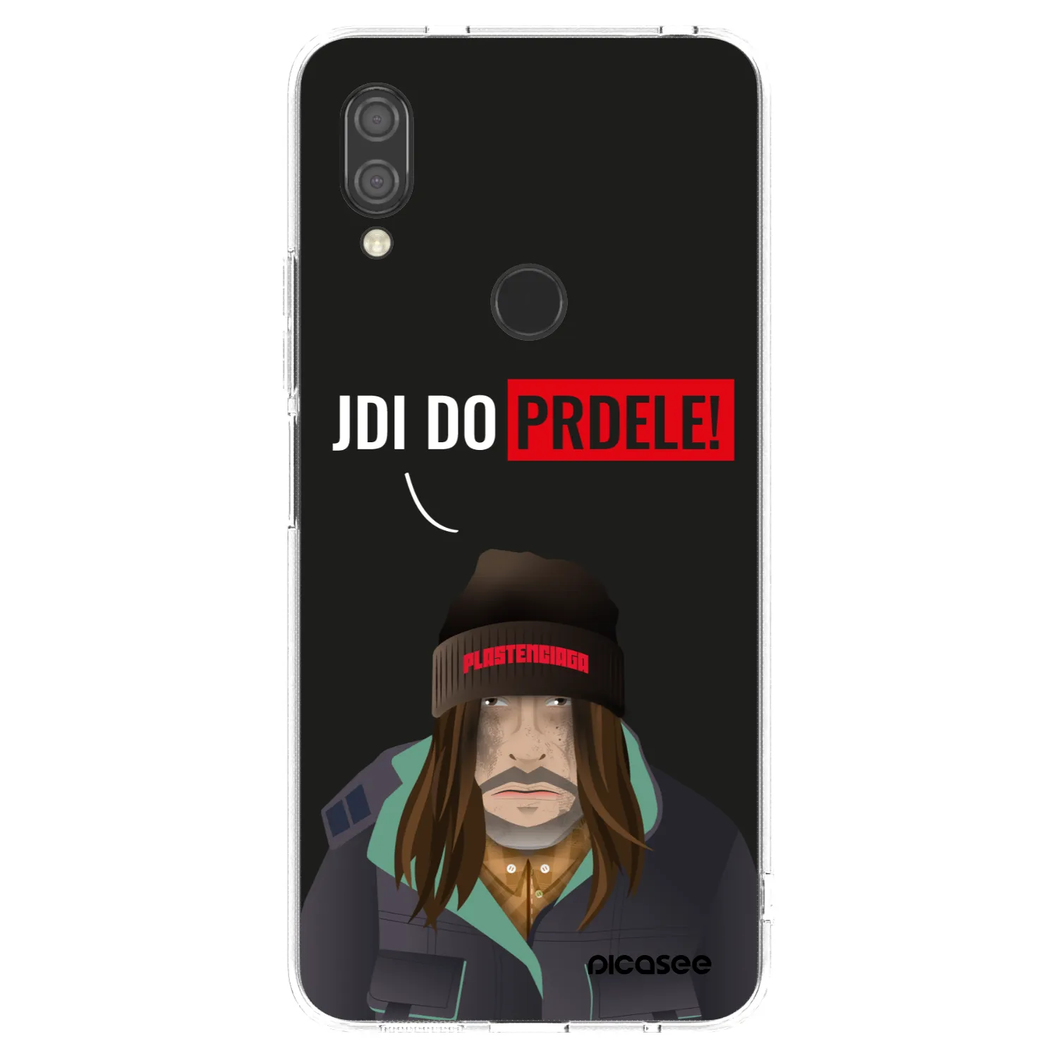 Picasee silikonska prozirna maskica za Xiaomi Redmi 7 - Bezďák