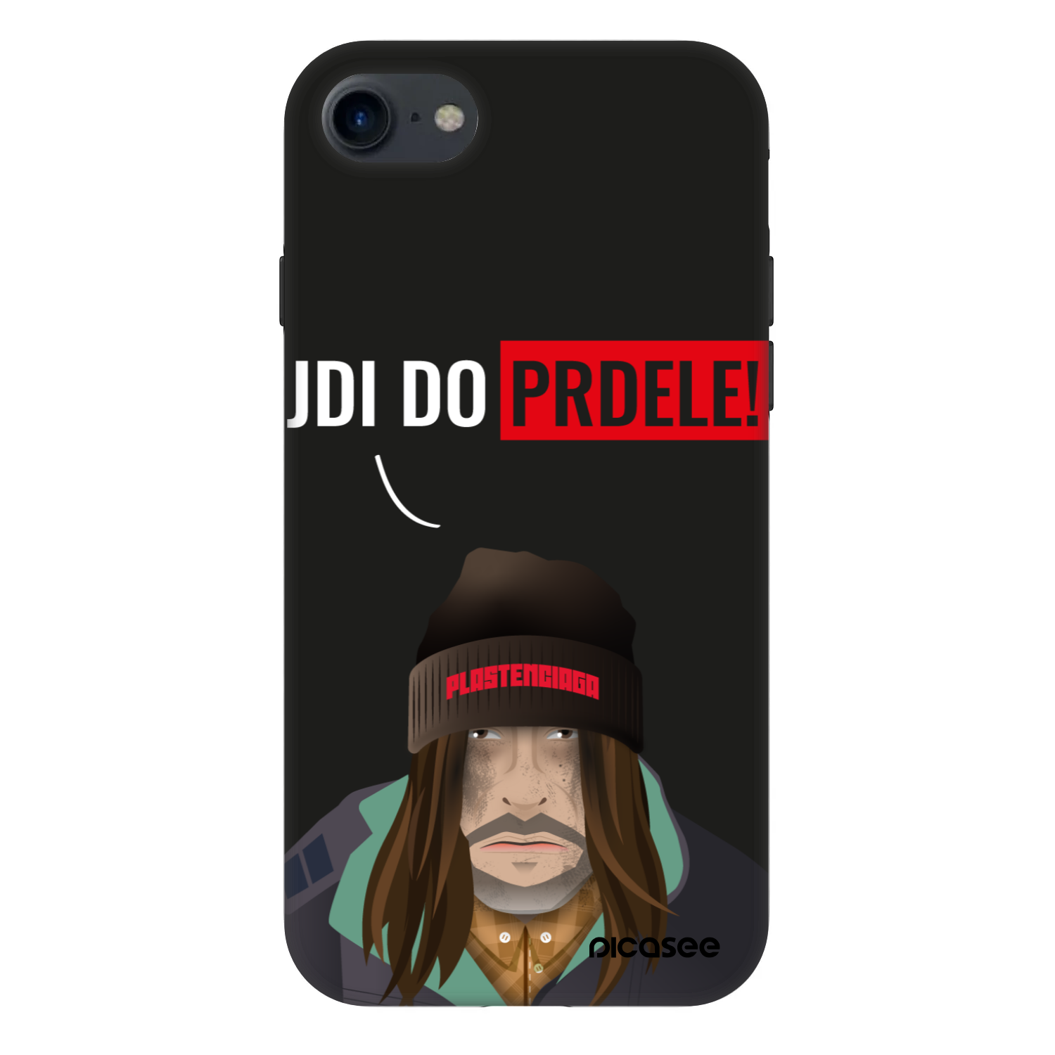 Picasee Fashion Case za Apple iPhone SE 2020 - Bezďák