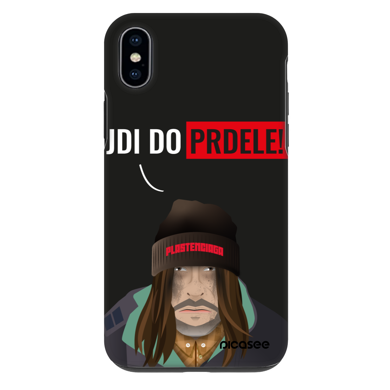 Picasee Fashion Case za Apple iPhone XS Max - Bezďák