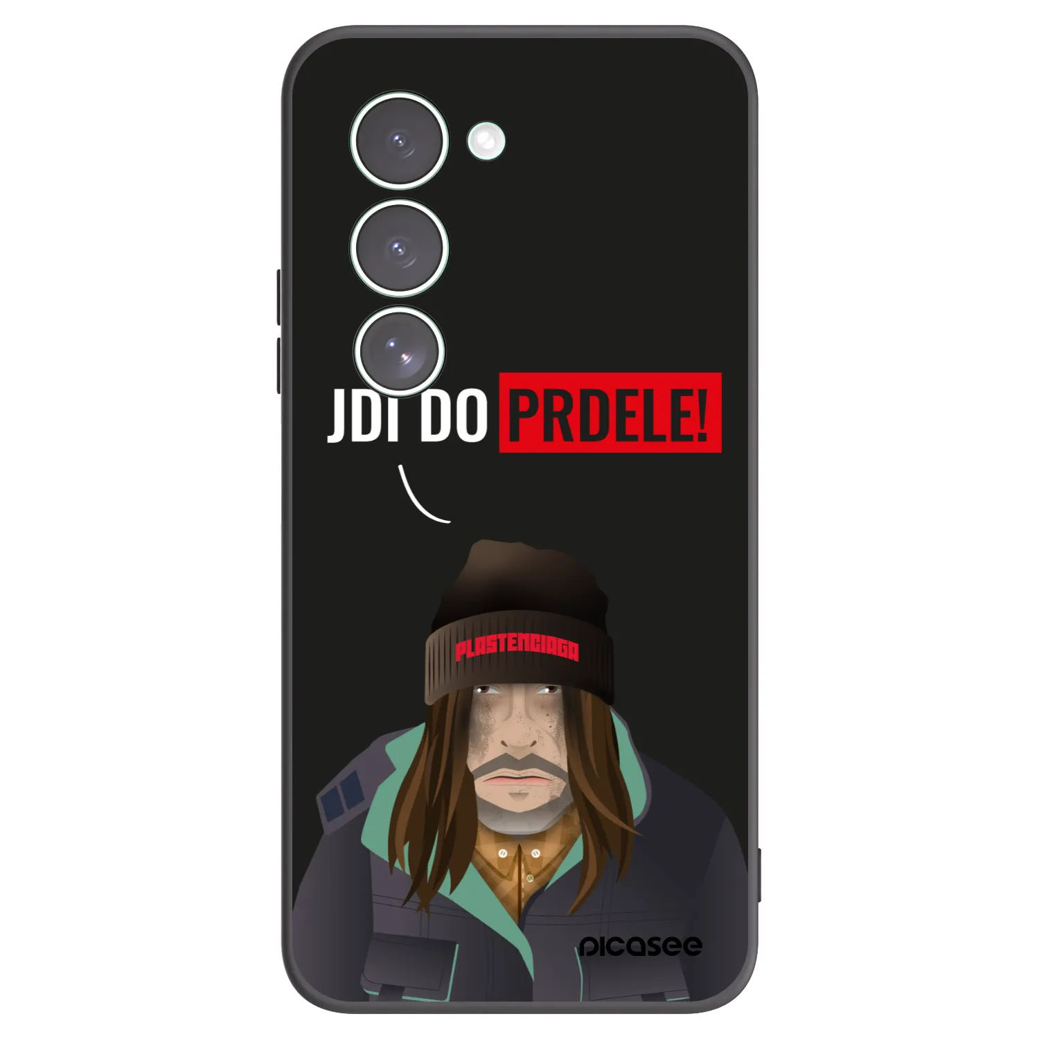 Picasee crna silikonska maskica za Xiaomi Redmi 15 5G - Bezďák