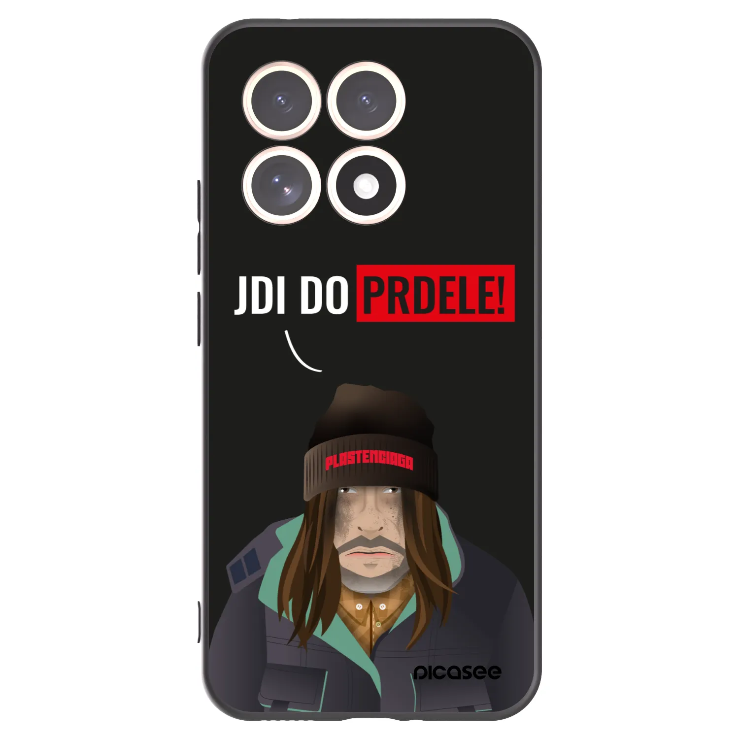 Picasee crna silikonska maskica za Xiaomi 15T - Bezďák
