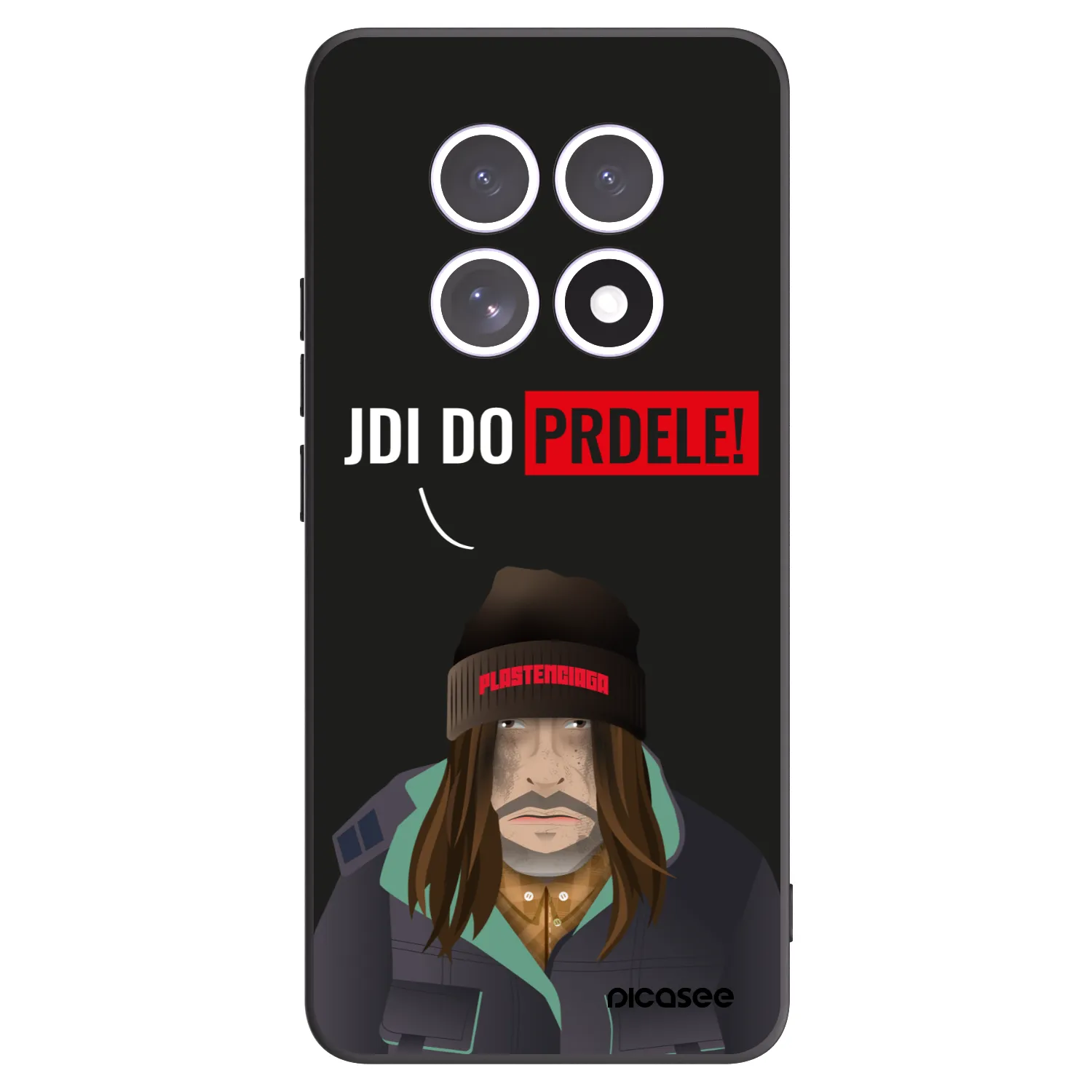 Picasee crna silikonska maskica za Xiaomi Redmi Note 15 - Bezďák