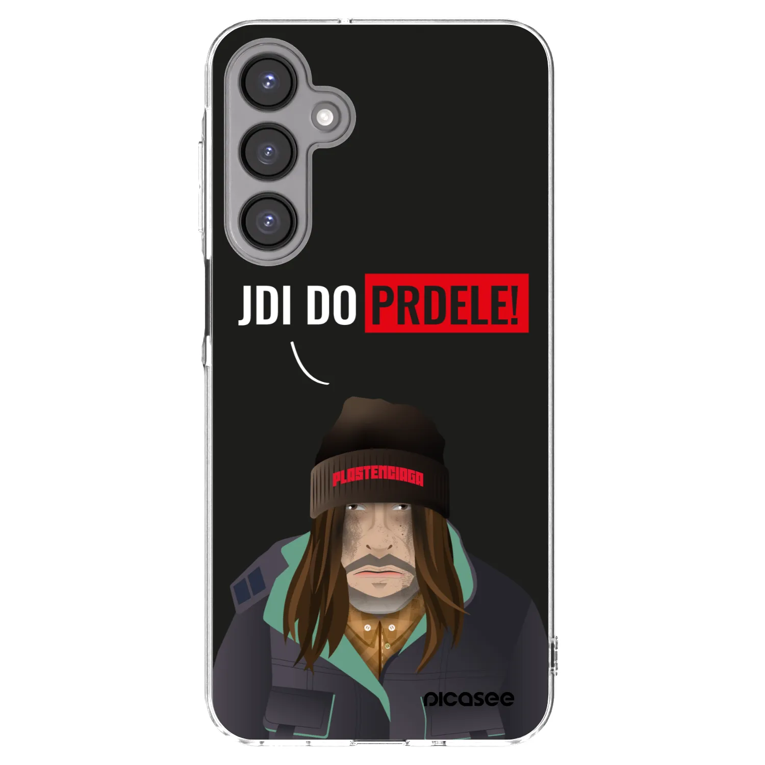 Picasee silikonska prozirna maskica za Samsung Galaxy A16 4G - Bezďák