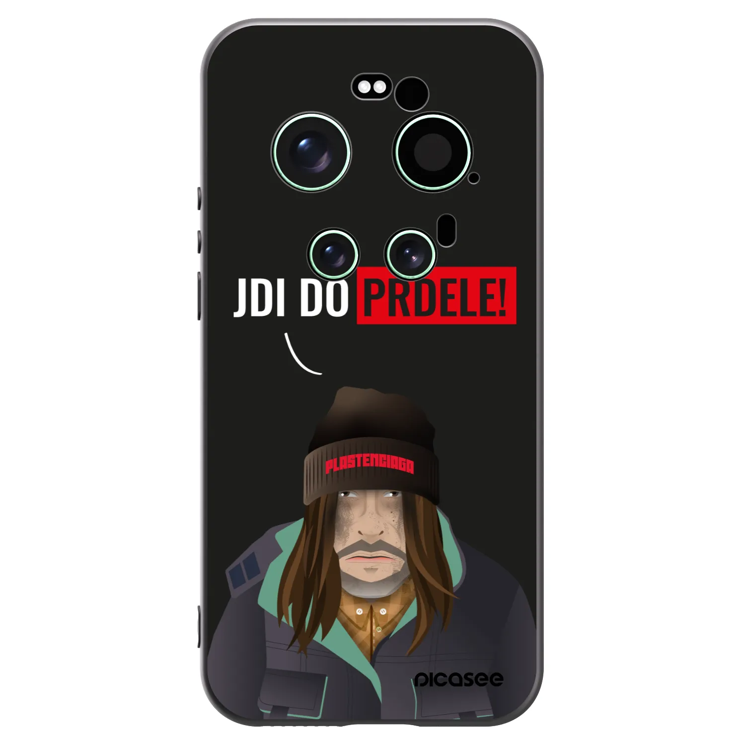 Picasee crna silikonska maskica za Xiaomi 17 Ultra - Bezďák