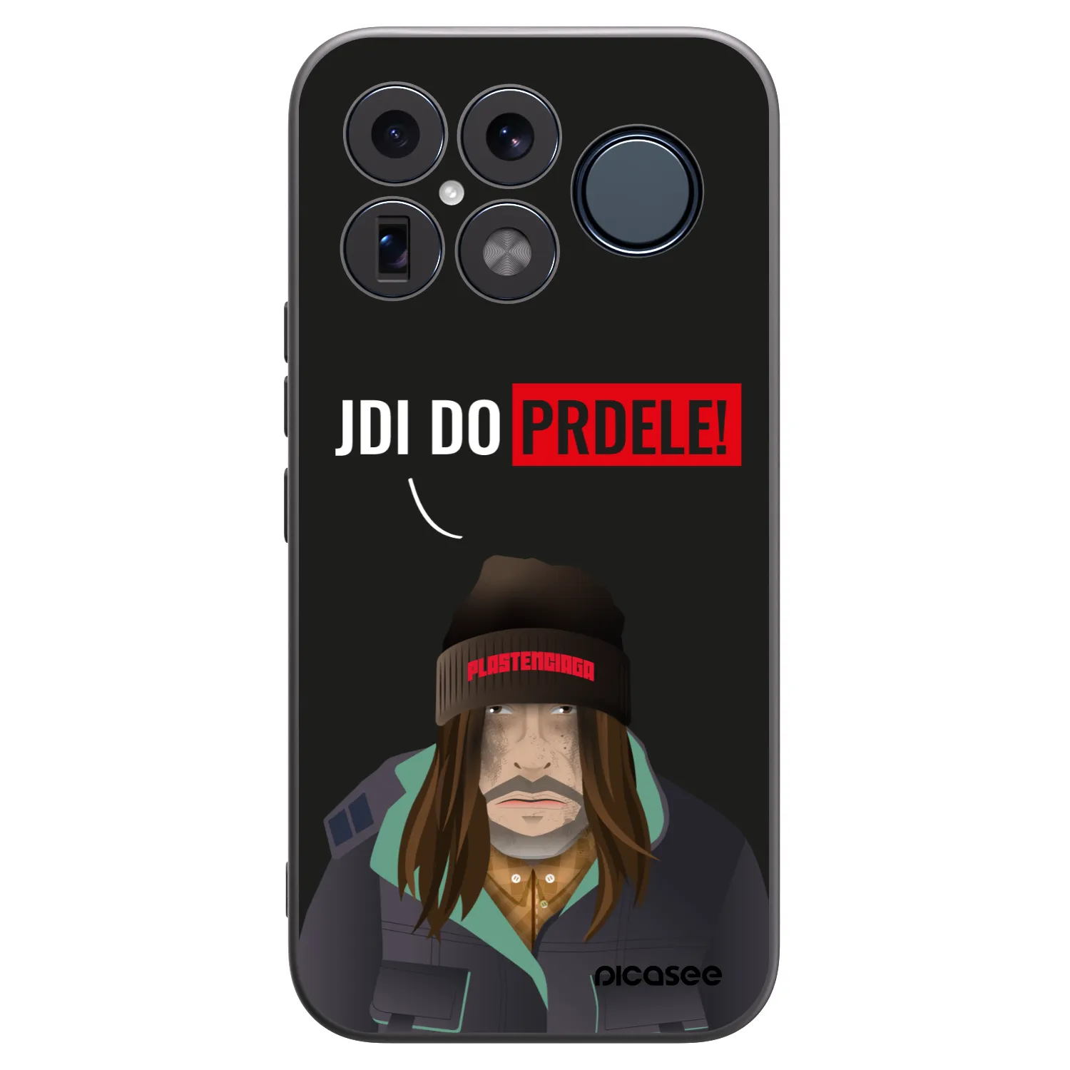 Crna silikonska maskica za Xiaomi Poco F8 Ultra - Bezďák