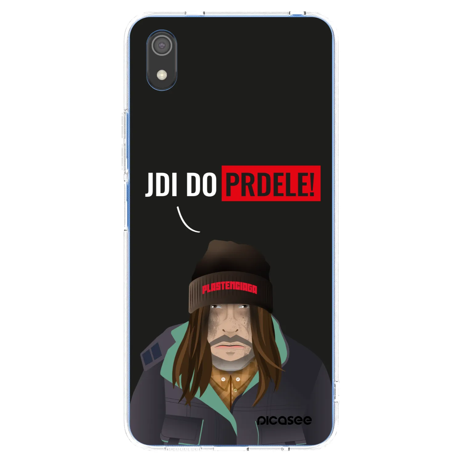 Picasee silikonska prozirna maskica za Xiaomi Redmi 7A - Bezďák