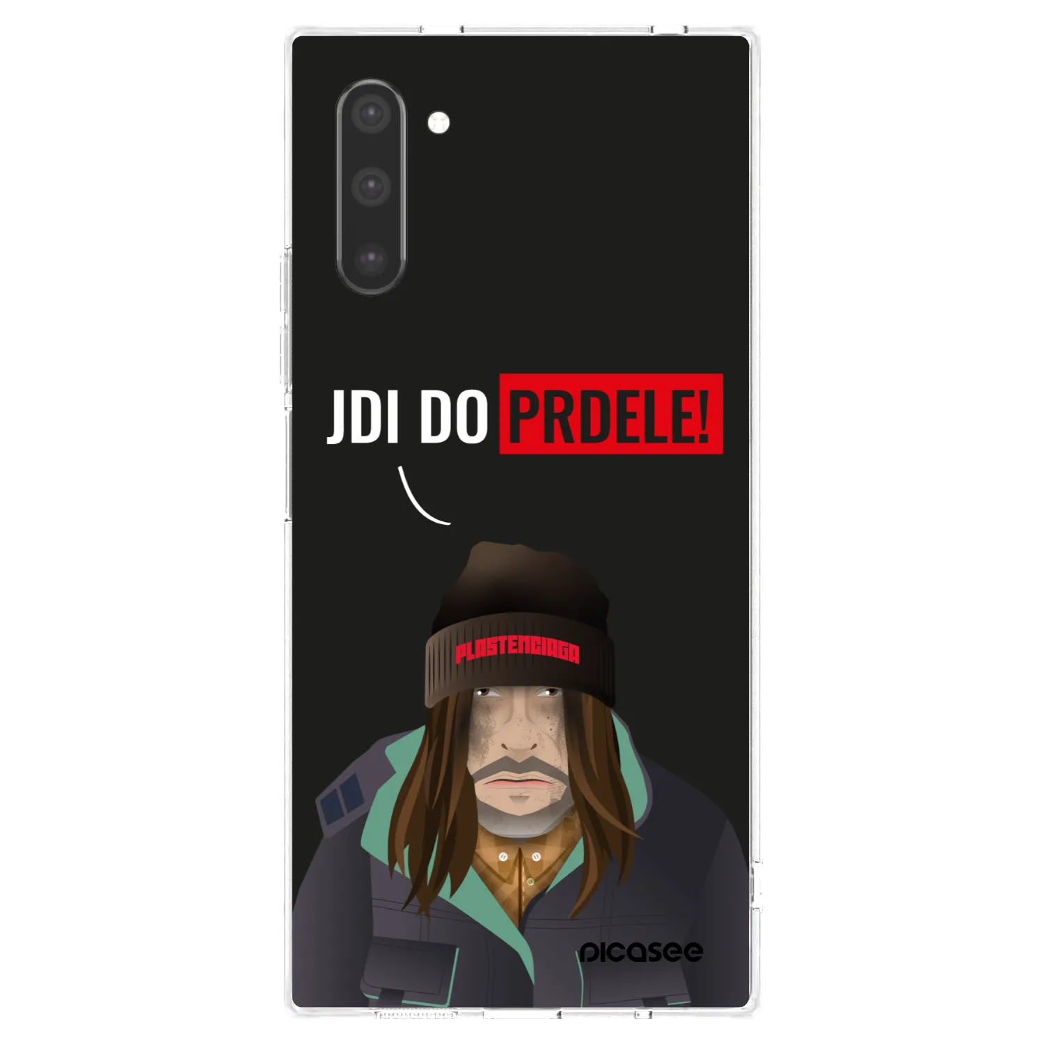 Picasee silikonska prozirna maskica za Samsung Galaxy Note 10 N970F - Bezďák