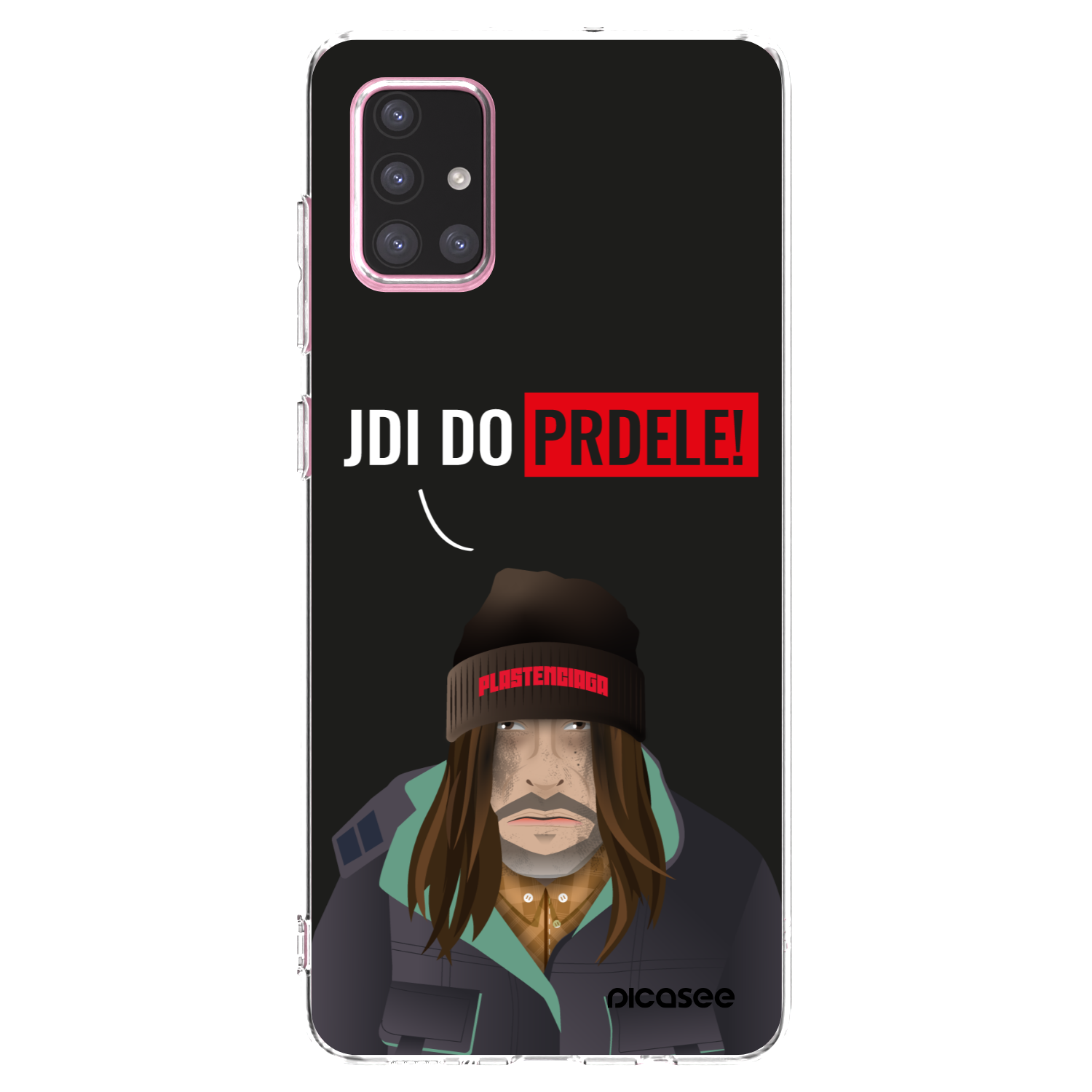 Picasee silikonska prozirna maskica za Samsung Galaxy A71 A715F - Bezďák