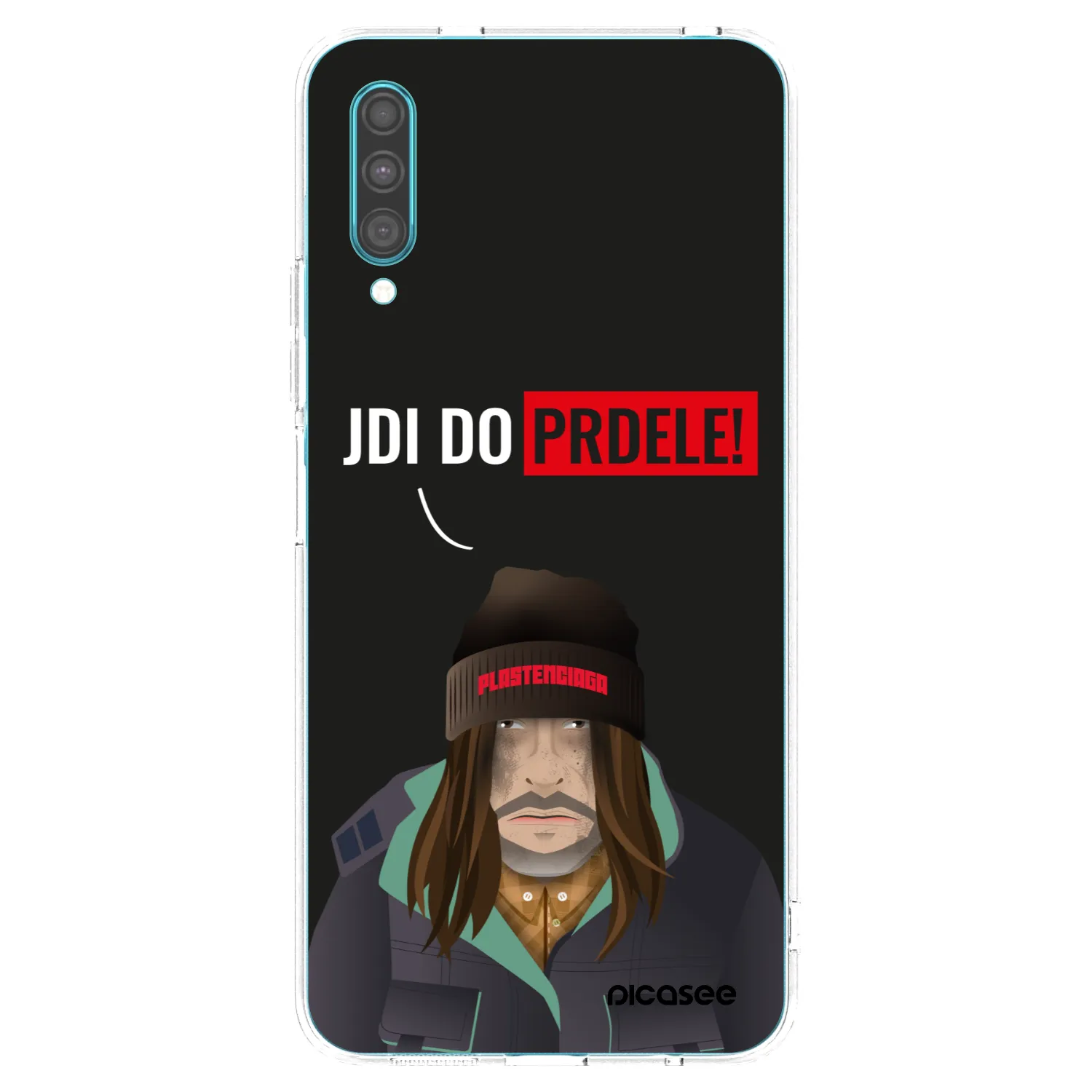 Picasee silikonska prozirna maskica za Samsung Galaxy A30s A307F - Bezďák