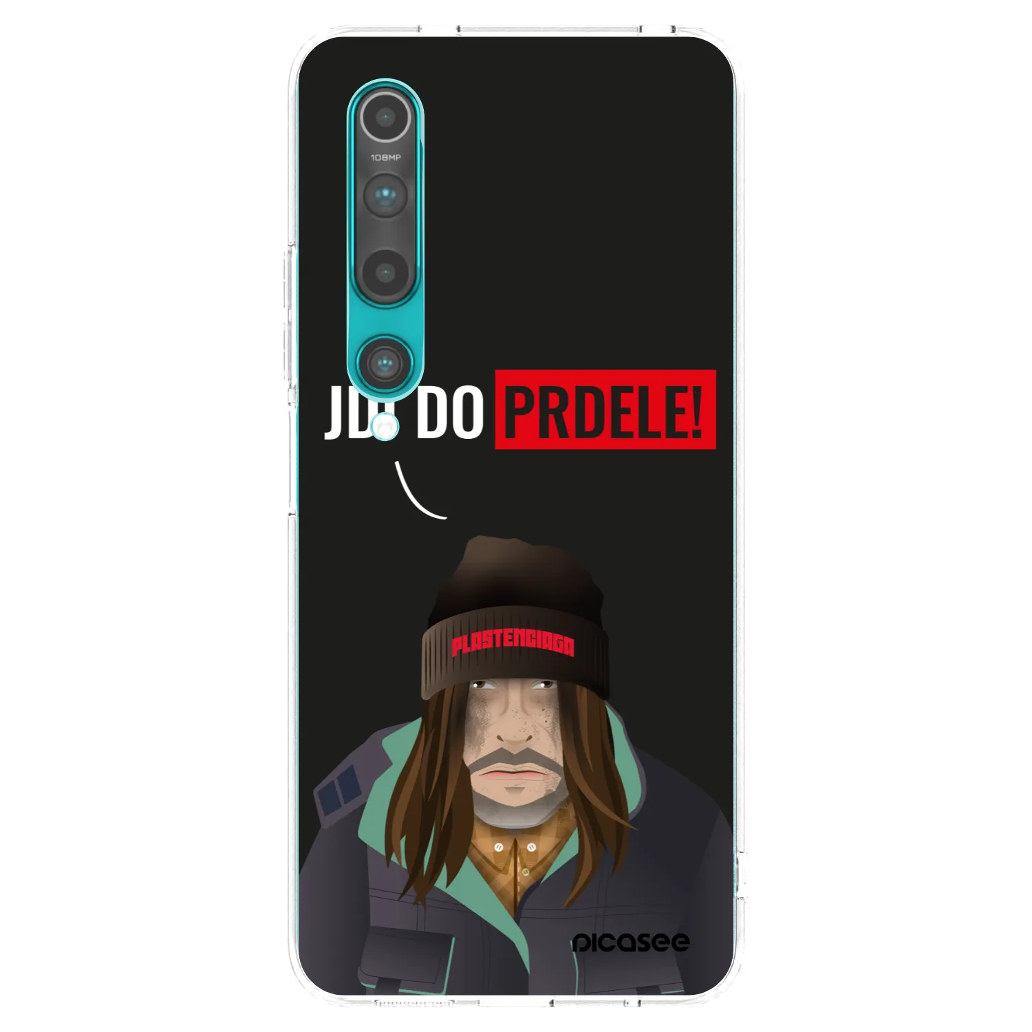 Picasee silikonska prozirna maskica za Xiaomi Mi 10 - Bezďák