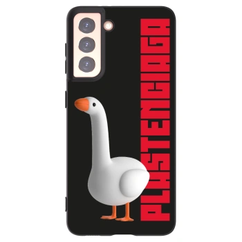 Picasee crna silikonska maskica za Samsung Galaxy S21 5G G991B - Kiky Ricky