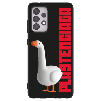 Picasee crna silikonska maskica za Samsung Galaxy A52s 5G A528B - Kiky Ricky