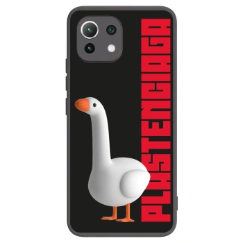 Picasee crna silikonska maskica za Xiaomi 11 Lite 5G NE - Kiky Ricky