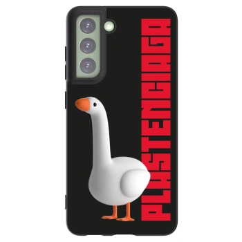 Picasee crna silikonska maskica za Samsung Galaxy S21 FE 5G - Kiky Ricky