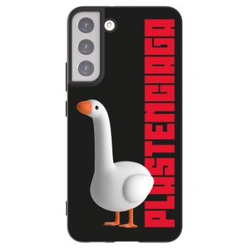 Picasee crna silikonska maskica za Samsung Galaxy S22+ 5G - Kiky Ricky