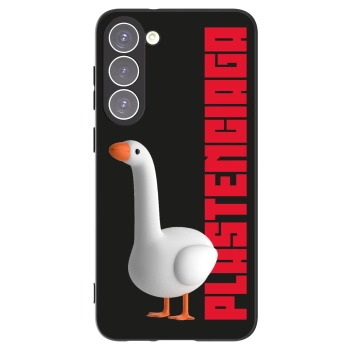 Picasee crna silikonska maskica za Samsung Galaxy S23+ 5G - Kiky Ricky